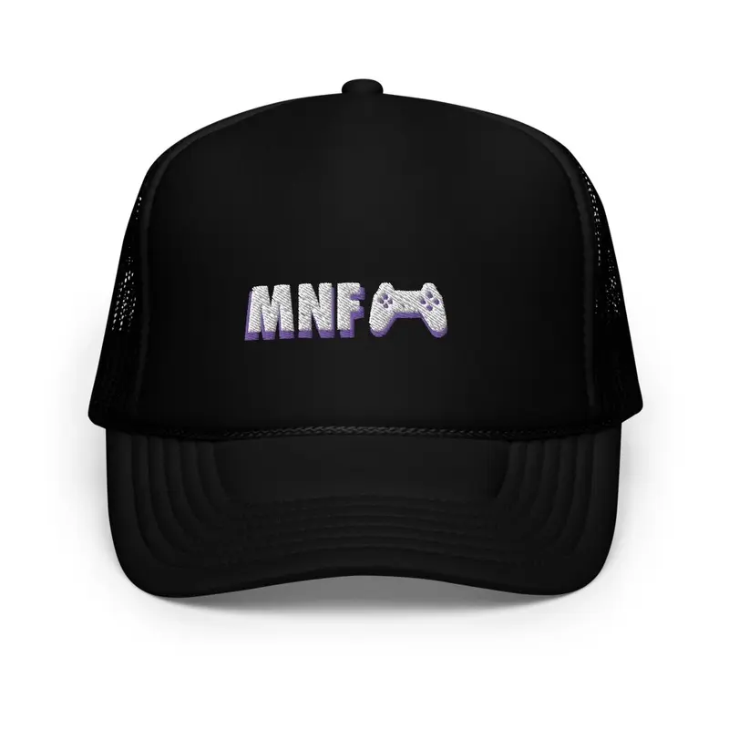 MNFG logo foam trucker hat